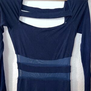 Naked Wardrobe Deep Blue Top M/L